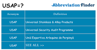 Usap zimbabwe application now available! What Does Usap Mean Usap Definitions Abbreviation Finder