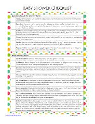 Share the news with family and friends! Free 7 Checklist Examples For Baby Showers In Pdf Examples