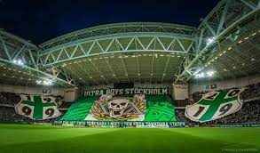 The club is known for its vociferous fans. Ultra Boys Hammarby Stockhlom 20th Anniversary