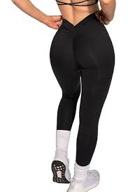 FITELITE महिला स्क्रैच बट लिफ्टिंग लेगिंग निर्बाध उच्च कमर योग पैंट कसरत  लेगिंग, # 1 काला : Amazon.in: कपड़े और एक्सेसरीज़