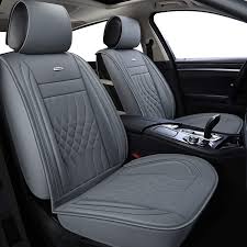 Luckyman Club Gray Car Seat Covers Fit Most Sedan Suv Truck Fit For Subaru Outback Cros In 2020 Leather Car Seat Covers Custom Car Seat Covers Car Accessories For Guys
