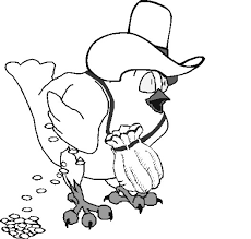 Cartoons characters coloring pages commonwealth games coloring pages & posters culture and tradition coloring pages The Little Red Hen