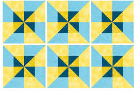 Easy Double Pinwheel Quilt Block Pattern