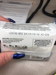 See bottom panel for lot number and expiration date; What Is The Expiration Date This Is A Makeup Wipe Walgreens Brand Walgreensstores