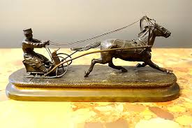 Pfeffer and base with foundry mark and stamped number 8956. Russian Bronze Statue Cossack On A Sleigh With Horse Signed Vasily Grachev And Foundry Mark Woerfel Statues Items By Category European Antiques Decorative