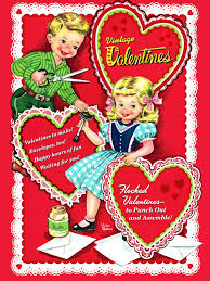 After all, kids are the masters of combining the cute and the brutal. Vintage Valentines Press Out Book Golden Books 9780375875144 Amazon Com Books