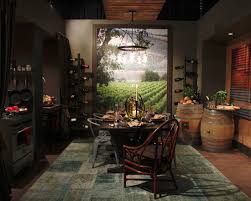 Check out our wine themed decor selection for the very best in unique or custom, handmade pieces from our signs shops. Wine Cellar Theme Dining Room Dining Room Design Italian Living Room Tuscan Walls