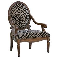 Knox Tan And Black Zebra Print Chenille Accent Chair Upholstered Arm Chair Accent Chairs Reupholster Chair Dining