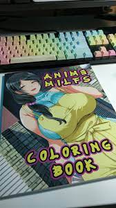Asian themed unique pages to color with things related t. Anime Milfs Coloring Book Saga