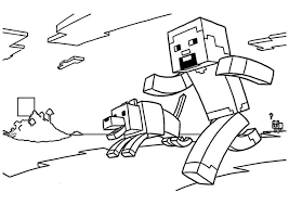 Drucken sie es kostenlos aus! Minecraft 9 Ausmalbilder Malvorlagen