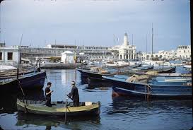 Alger Port Vue Generale Batiments Phare Barques 1951 1954 Alger Alger La Blanche Carte Algerie
