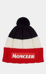 Moncler Men S Logo Wool Beanie Red Knitted Hats Knit Hat For Men Knitting