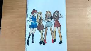 Blackpink lisa anime kunst anime art kpop anime character art character design lisa.jenny from drawing anime characters can seem overwhelming, especially. Drawing Blackpink All Members Anime Version Youtube