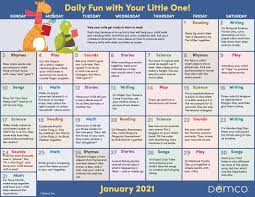 Early Literacy Activities — January 2021: Activities, Books, and More!