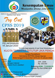 Rp 90.000 (disc.40%) 2 paket soal skd (twk, tiu, tkp) pembahasan soal try out. Bekali Warga Subulussalam Knpi Bkprmi Gelar Try Out Metro Rakyat News