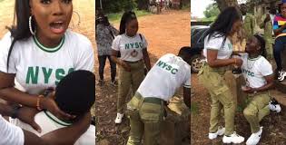 Welcome to the nysc portal. Nysc Member Proposes To Girlfriend In A Dramatic Way On Their Pop