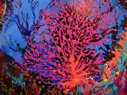 Coral reef art print, colorful beach wall decor, vintage nautical art, sea life poster, ocean floor painting, starfish trepang marine art ogxdecor 4.5 out of 5 stars (26) sale price $7.77 $ 7.77 $ 12.95 original price $12.95 (40% off. Coral Reef Painting By Irini Karpikioti Artmajeur