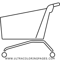 ♦ 'all about vegetables' cover page. Einkaufswagen Ausmalbilder Ultra Coloring Pages