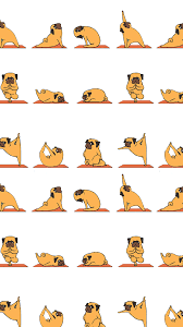 Pug Yoga T Shirts On Behance Yoga Tshirt Puppies Yoga Animal Yoga