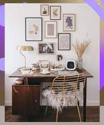 Include a stylish night table centrepiece to your bedroom with this upholstered panel headboard style. Instagram Worthy Bedroom Office Ideas