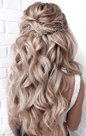 This is a variable style with endless possibilities, half up half down hair goes great with veils and hair accessories, but works equally well with braided lovely hairstyles, fresh flowers, and mini twists. 20 Trendy Half Up Half Down Hairstyles