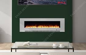 You don't have any troubles that come with real fireplaces, like dust and smoke, but still keep. Branded 50 Inch Led White Flush Wall Mounted Electric Fire With Remote
