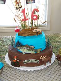 Normally when i'm looking for easy, i don't turn to martha stewart, but these butterfly cupcakes look totally doable and quite lovely! Hunting Fishing Fish Cake Birthday Fishing Theme Cake Hunting And Fishing Cakes