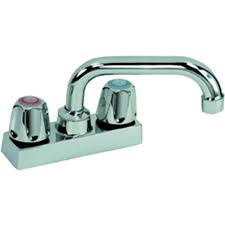 two handle chrome laundry/utility sink