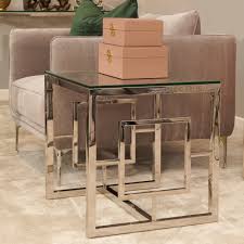 F a b home interiors. Gateley Stainless Steel Side Table Fab Home Interiors