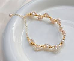 台灣Amelia Jewelry丨親愛的波塞冬14KGF皺皮巴洛克珍珠手鍊Amelia ...