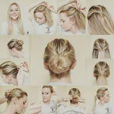Twisty Bun Updo Great For Military Military Hair Navy Hair Hair Styles