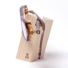 眼鏡スタンド 国産 木製ノベルティ専門のwood 木製アート 木製クラフト メガネスタンド