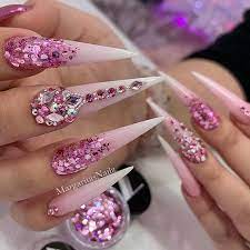 This nail art is perfect for different types of occasions. 21 Ways To Wear Pink And White Ombre Nails Page 2 Of 2 Stayglam