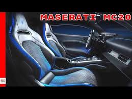Maserati Mc20 Interior Cabin Youtube In 2020 Maserati Cool Sports Cars Super Cars
