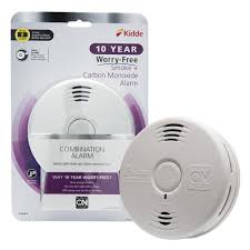 How to install smoke and carbon monoxide detectors | ask this old house. Kidde 10 Year Worry Free Sealed Battery Combination Smoke And Carbon Monoxide Detector With Voice Alarm 21029622 The Home Depot