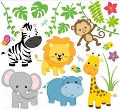 Wandsticker Safari Kinderzimmer Wandtattoo Lowe Giraffe Etsy Digitales Papier Baby Malerei Kinder