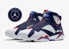 The pair is expected to release on september 1 at. Paris Saint Germain X Air Jordan 7 Psg Slated For 2021 Sneaker Freaker