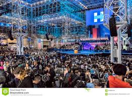 November 8 2016 Election Night At Jacob K Javits Center