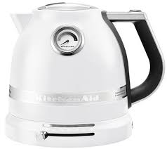 Product title kitchenaid kek1565bm 1.5 liter electric kettle with dual wall insulation average rating: Kitchenaid Electric Kettle From Pro Line Series Appliancist Kitchenaid Kettle Kitchenaid Artisan Kitchen Aid