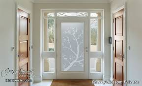 Bloom Into Spring With Floral Interior Glass Doors Sans Soucie Etched Glass Door Entry Doors With Glass Glass Entrance Doors