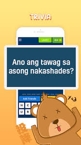 Nov 07, 2021 · trivia questions tagalog with answers : Updated Ulol Tagalog Logic Trivia Pc Android App Mod Download 2021