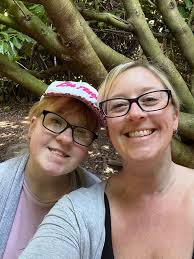 Molly and I hid some stones (that her and her cousin painted) around Lady  Warburton's Walk in Lower Heath today. Always thinking of and talking about  Lily ❤️🌟