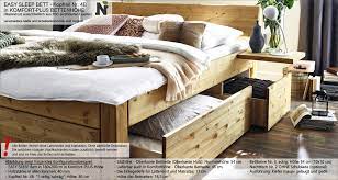 Diese betten mit bettkasten entsprechen den folgenden maßen: Hohes Massivholzbett Mit Schubladen In Komforthohe Plus Easy Sleep Betten Von Tjornbo Aus Danemark In Kernbuche Wildeiche Kiefer Massiv Niehoff Mobel