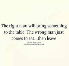 Agreed Right Man Bring To Table Wrong Man Comes To Eat Then Leaves Quotes Memes Quotes Life Quotes