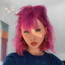 Arctic Fox Hair Color Karolinekato Suniiiii Huniiiii Aesthetic Tumblr Selfie Pinkhair Purplehair Iri Hair Styles Hair Color Pink Hair Inspo Color