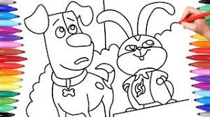 Be the captain of the snowball fight. The Secret Life Of Pets 2 Max And Snowball Rabbit Coloring Pages How To Draw Max Pets 2 Cute766