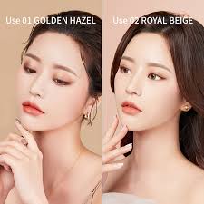 hazel golden ツートーンシャドウ 薄く