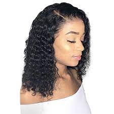 Curlyme kinky curly machine made human hair wigs with bangs affordable curly glueless wig. Global Curly Lace Front Human Hair Wigs With Baby Hair Brazilian Remy Hair Short Curly Bob Wigs Buy At A Low Prices On Joom E Commerce Platform