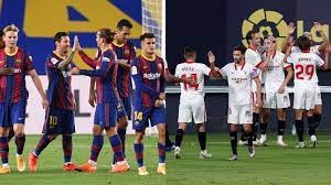 90+4lionel messi of fc barcelona gets in a. Barcelona Vs Sevilla Live Streaming La Liga In India Watch Barca Vs Sev Live Football Match Online On Facebook Watch Football News India Tv