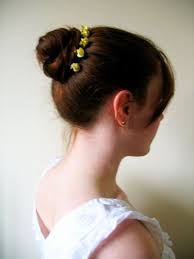 Hair is more fragile when wet, so it's best to make sure that hair is completely dry before throwing it up in a pony, becker explains. Children S Ballet Accessories Decorative Bun Pins Easter Etsy Performance Hairstyles Hair Pieces Ballet Accessories